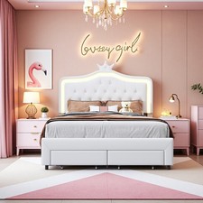 Lit rembourré 140x200 cm lit