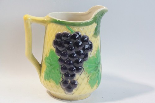 Pichet barbotine raisin vigne - pichet,