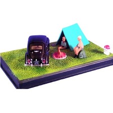 Renault 4cv Camping Route