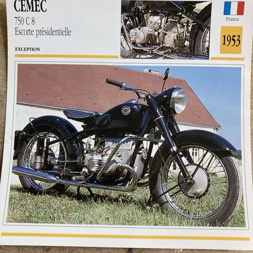 Cemec 750 escorte - c8,