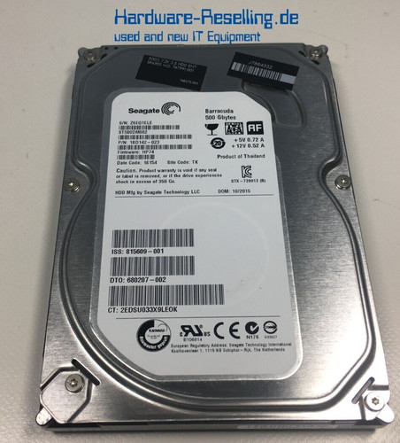 Seagate barracuda 500gb sata - seagate,