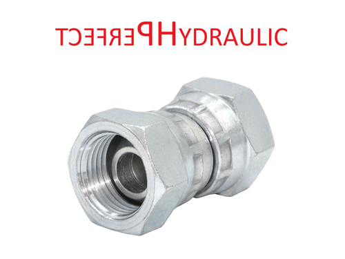 Raccord droit hydraulique avec