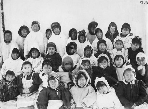 Canada labrador nain group - nain, of
