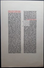 Page tirée de la Bible