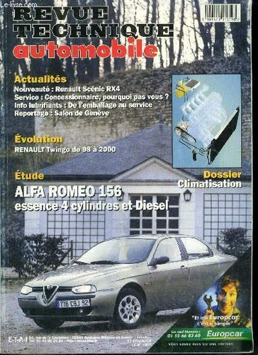 Revue technique automobile - revue,