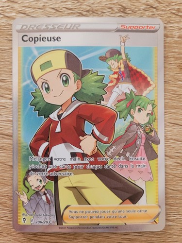 Carte pokémon copieuse - carte,