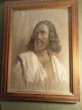 DESSIN ANCIEN / PORTRAIT JESUS