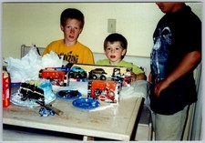 Vtg color snapshot boys - snapshot,