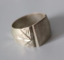 Bague berbère en argent, bague antique du sud du Maroc