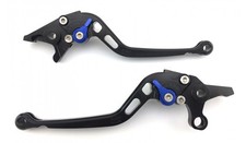 Paire Leviers Longs Noir Bleu MV AGUSTA Brutale 750 910 989 1078 / RR 2001-2010