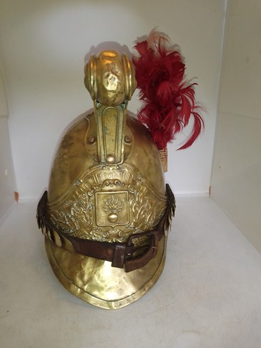 Ancien casque pompier de - casque,