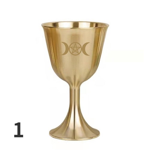 Autel tarot cuivre gobelet - cuivre, eau
