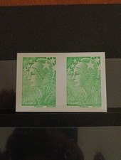 Timbre France Yt 4229 ** Variété non dentelé Impression A Sec Ref8263