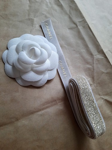 Chanel camélia 1 ruban - camélia, et