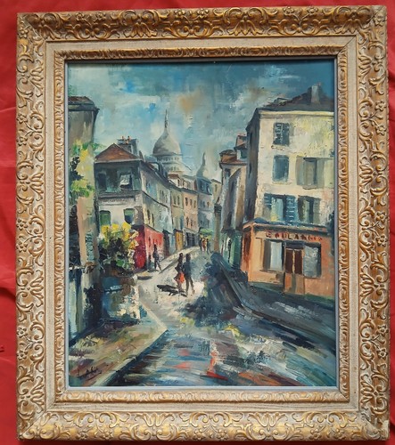 Magnifique huile sur toile - magnifique,