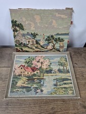 Lot De 2 Ancien Tableau En