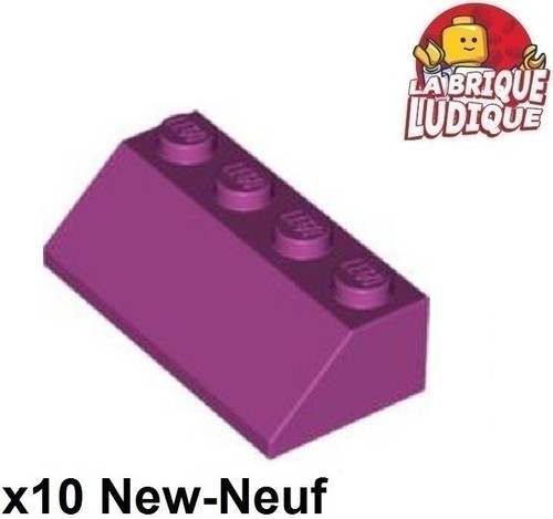 Lego 10x slope brique - , pente