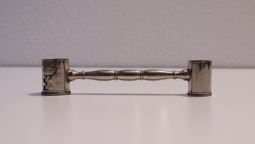 Ancien doseur double poudre - doseur,