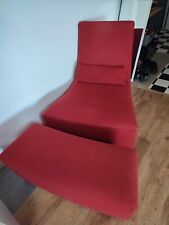 Ligne Roset fauteuil à bascule et repose pieds Ligne Roset