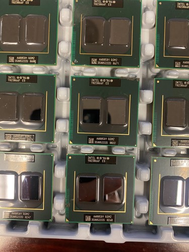 Vintage intel core - core, quad