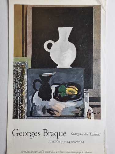 Affiche exposition georges - affiche, d'exposition
