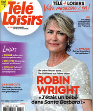 TELE LOISIRS N° 2067 ROBIN WRIGHT ZAHO DE SAGAZAN NORMAN REEDUS   ...