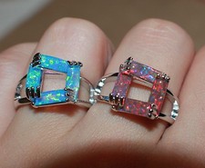 fire opal topaz ring gems
