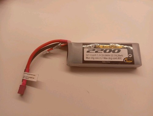 Accu lipo system 7 - 2s, 7.4v