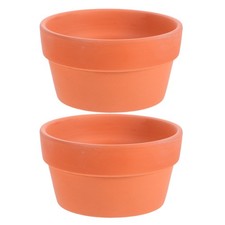  2 Pcs Pot Exterieur En Terre