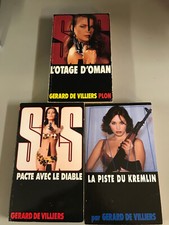 Lot de 3 livres SAS de Gérard de Villiers