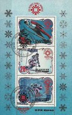 Timbres Sports d'hiver JO