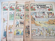 25/10 :  la semaine de Suzette - éditions Gautier-Languereau - 1934/935