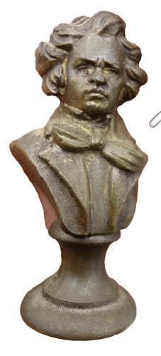 Seau cacheter bronze buste - à,