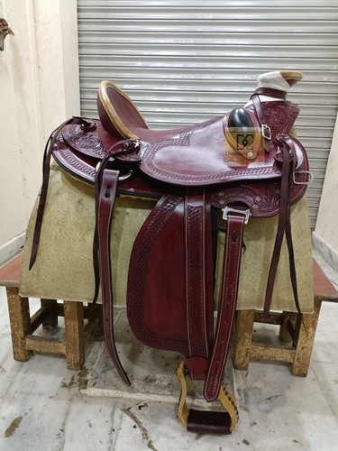 Selle western wade cuir - western,