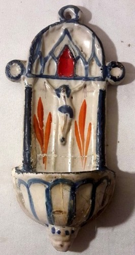Bénitier faience fin