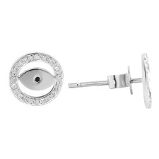14K WHITE GOLD PAVE NATURAL