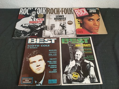 Lot revues magazines best rock - revues,