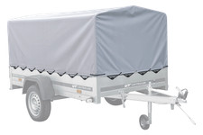 Bâche haute grise H800 pour Garden Trailer 230 KIPP