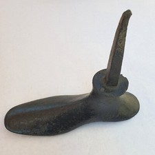 Ancienne OUTIL  PIED ENCLUME DE CORDONNIER Sans Inscription 26,1 Cm En Fonte