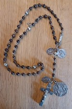 Très Beau Chapelet Ancien Avec Reliquaires