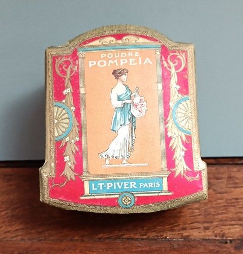 Boîte ancienne poudre - boîte,