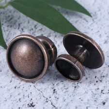  10 Pcs Poignées De Tiroir Poignees Portes Cuisine Traction Ronde