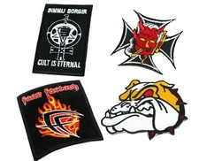 Lot de 4 Patchs Ecussons