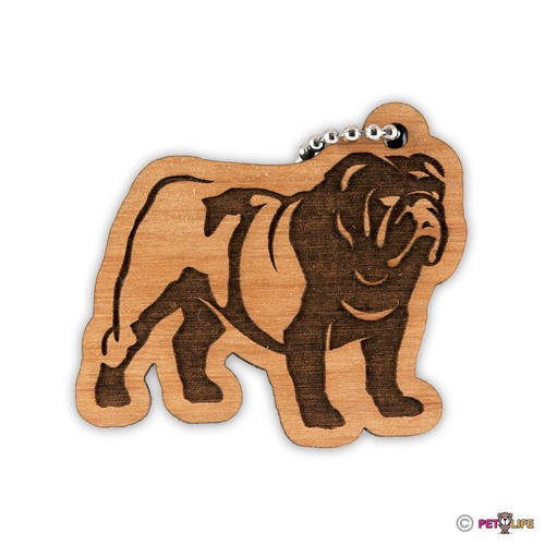 British bulldog keychain key - bulldog,