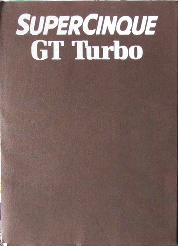 1985 renault supercinque - 1985, gt