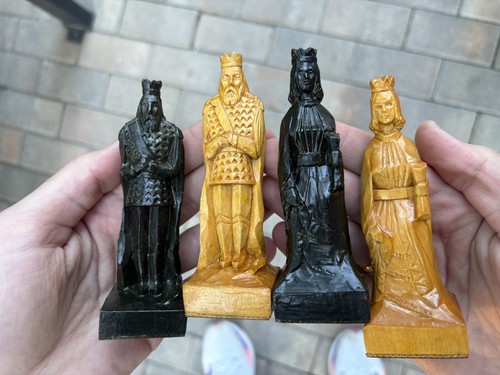 Ancien jeu échecs - d'échecs, vintage