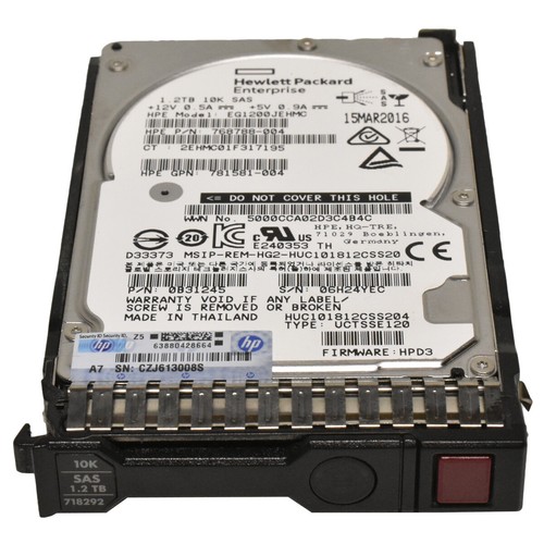 Disque dur hdd tb sas - disque, 1.2