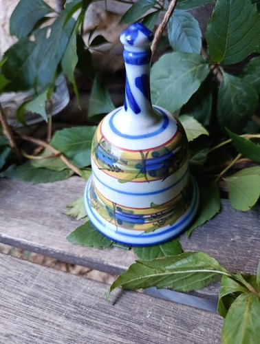 Cloche poterie vintage - en,