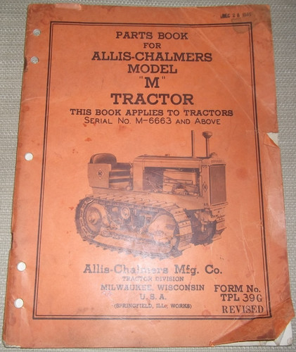 Allis chalmers modèle - modèle, m