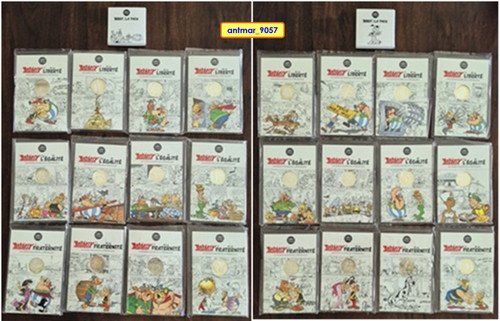 Lot pcs asterix - 26, 2015